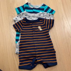 Simple joys by Carter’s 3 pack snap up rompers